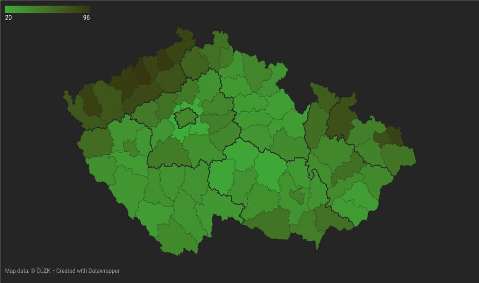 Kde v Česku hrozí pronajímatelům největší riziko?