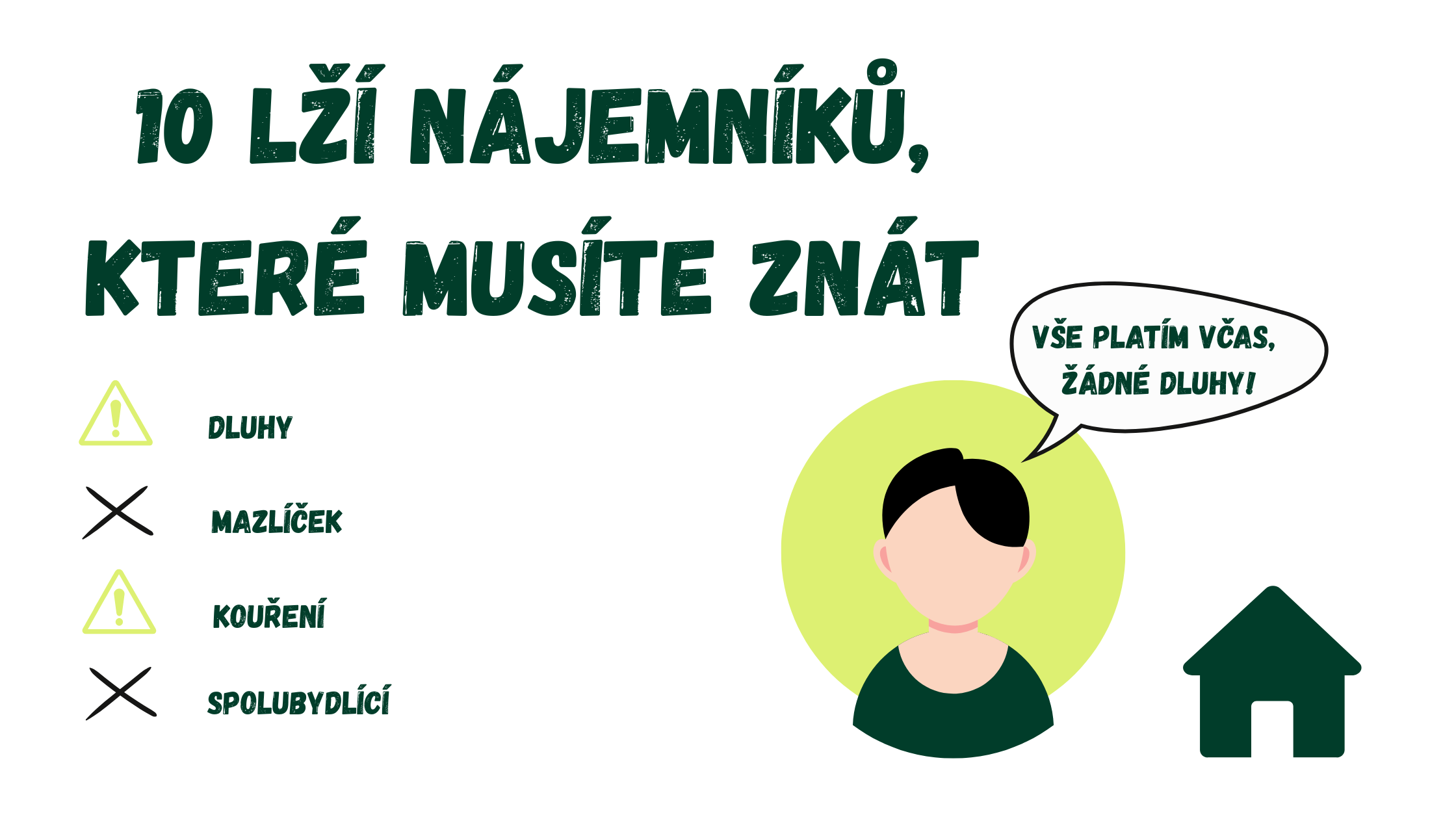 10 nejčastějších lží nájemníků při sjednávání smlouvy – a jak je odhalit