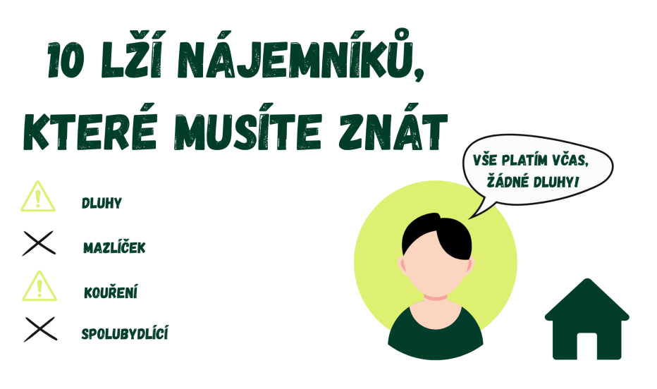 10 nejčastějších lží nájemníků při sjednávání smlouvy – a jak je odhalit